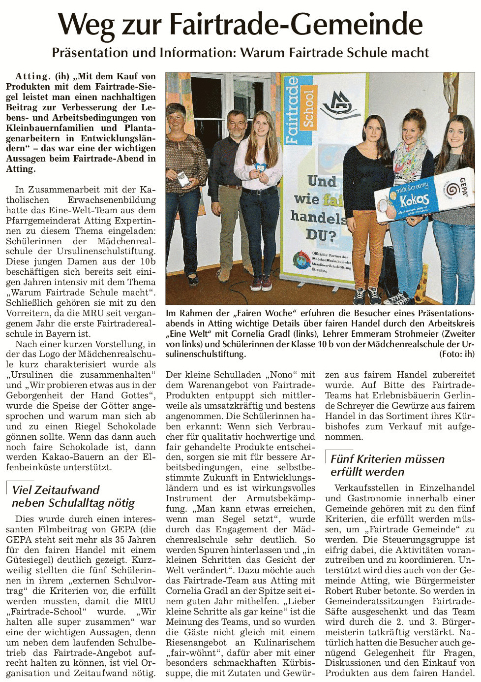 presseartikel_fairtrade_atting_infoabend_sr_tagblatt