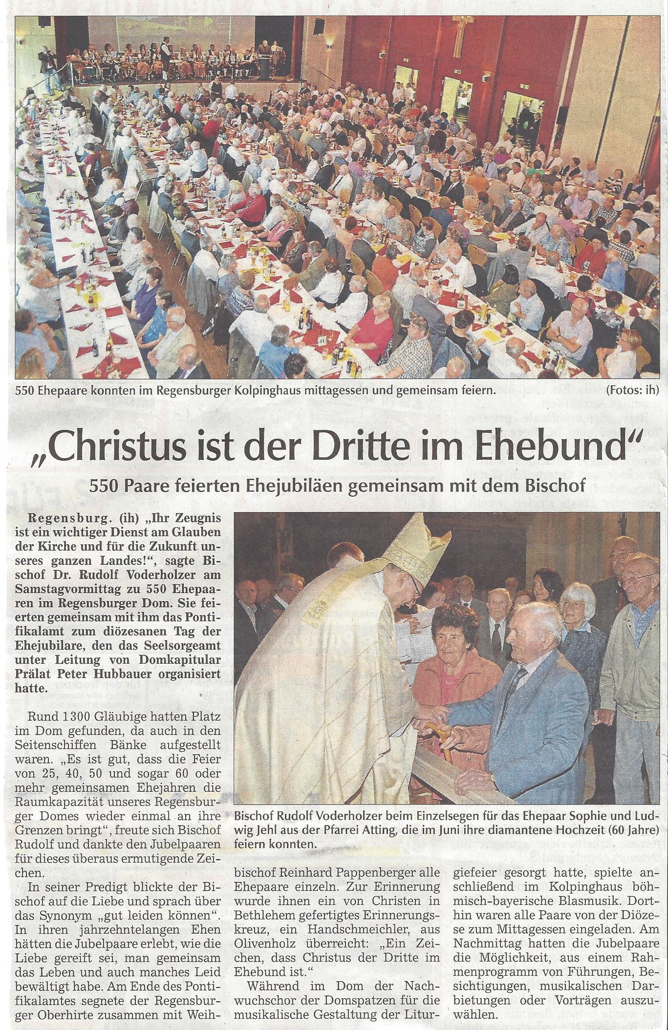 presseartikel_attinger_beim_ehejubiläum_der_diözese_in_regensburg